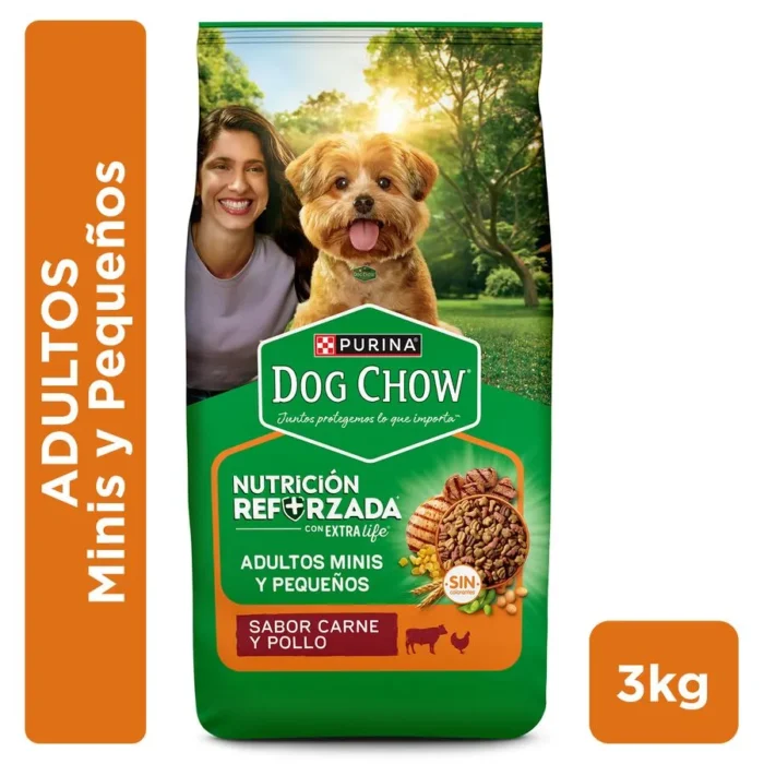 Dog Chow ADT Mini Pequeno 3kg Dog Chow ADT Mini Pequeno 3kg