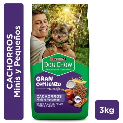 Dog Chow Cachorro Mini Pqn 3kg